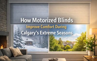 How Motorized Blinds Improve Comfort During Calgary’s Extreme Seasons