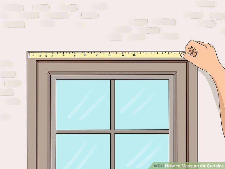how to measure curtain