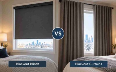 Blackout Blinds vs. Blackout Curtains: What Actually Works in a Calgary