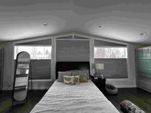 Blackout Honeycomb Blinds in Calgary