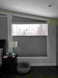 Blackout Honeycomb Blinds in Calgary New