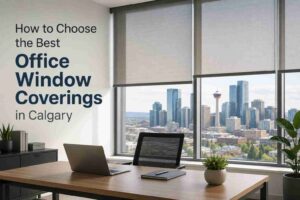 How to Choose the Best Office Window Coverings in Calgary