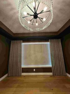 Curtains with Blackout Roller in Calgary New