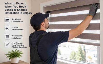 What to Expect When You Book Blinds or Shades Installation in Calgary